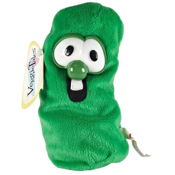 VeggieTales Larry the Cucumber Plush Big Idea Productions Gund Stuffy Plushy - Picture 1 of 15